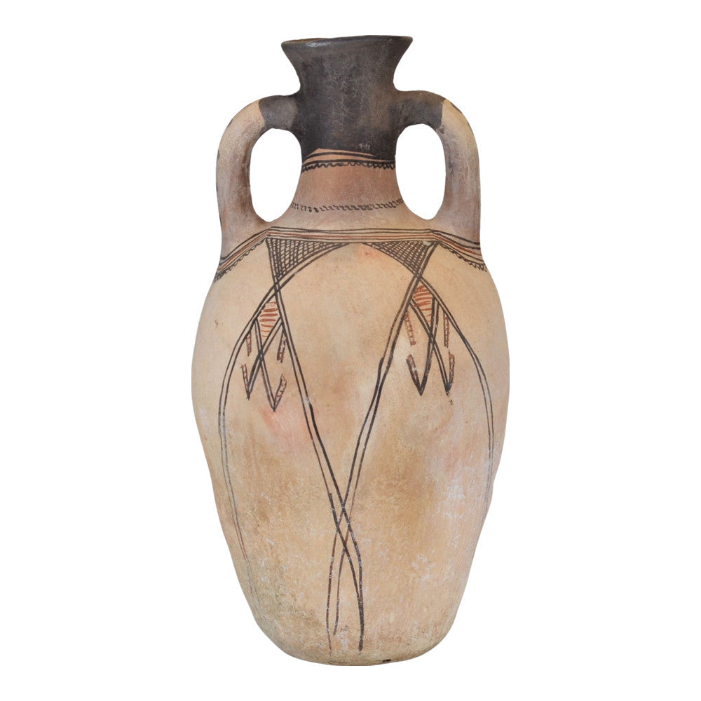 Moroccan Terracotta Earthen Ware Vase - Large - Berbere Imports