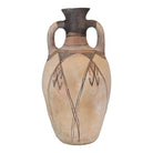 Moroccan Terracotta Earthen Ware Vase - Large - Berbere Imports