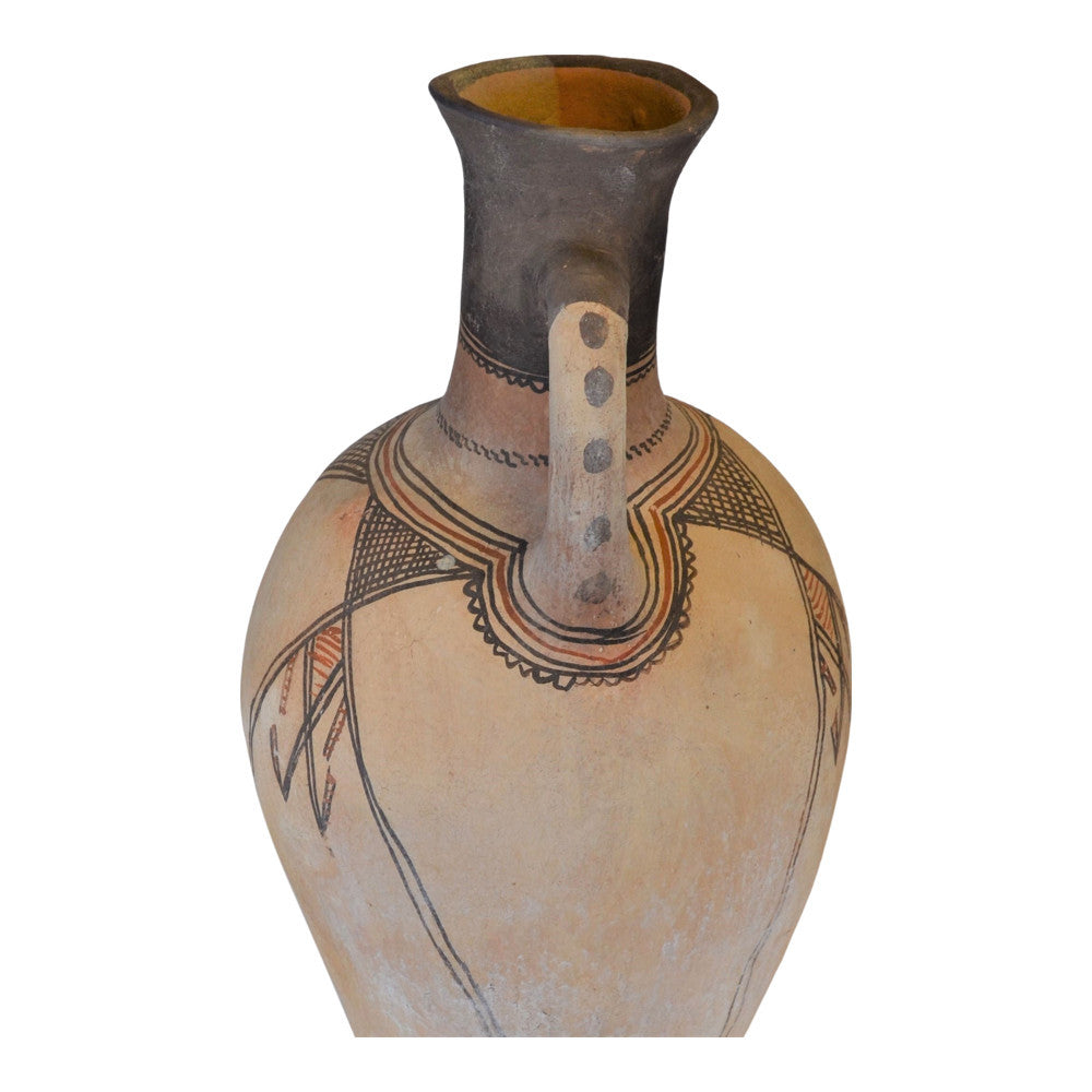 Moroccan Terracotta Earthen Ware Vase - Large - Berbere Imports