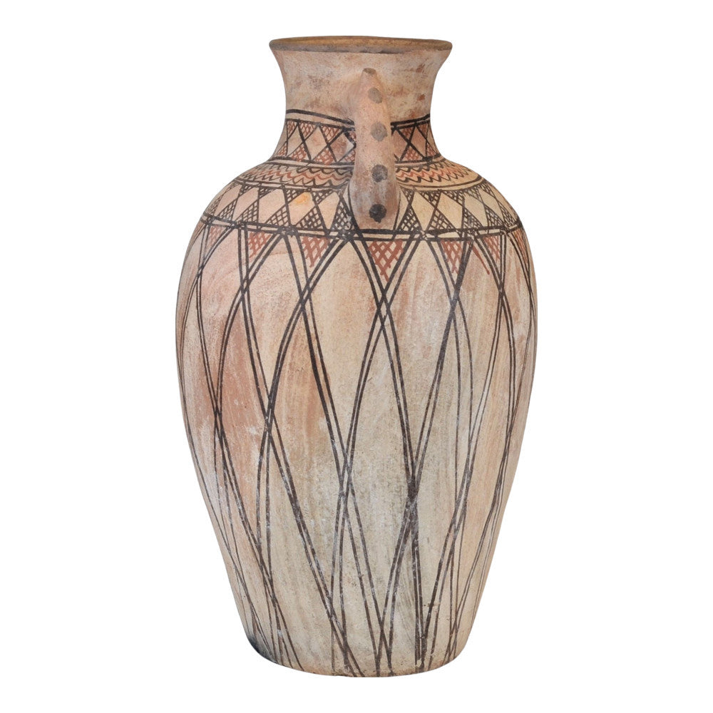 Moroccan Terracotta Earthen Ware Vase - Large - Berbere Imports