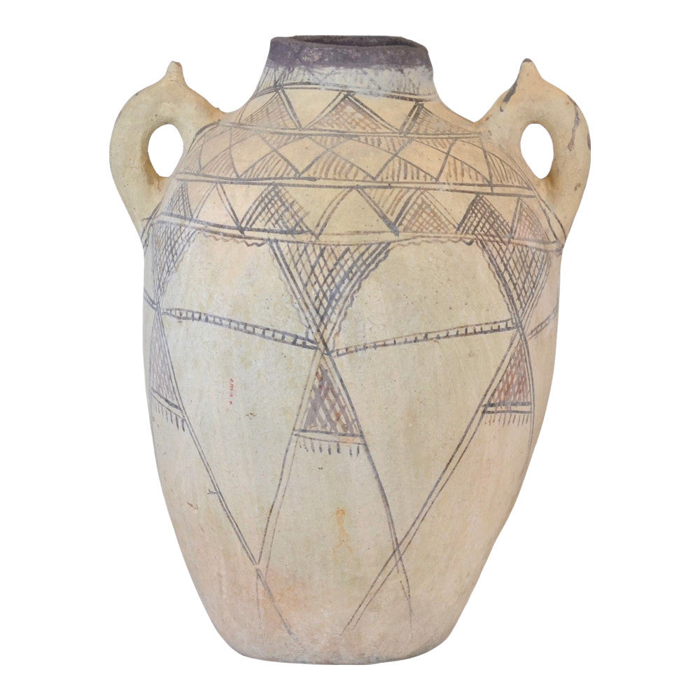 Moroccan Terracotta Earthen Ware Vase - Large - Berbere Imports