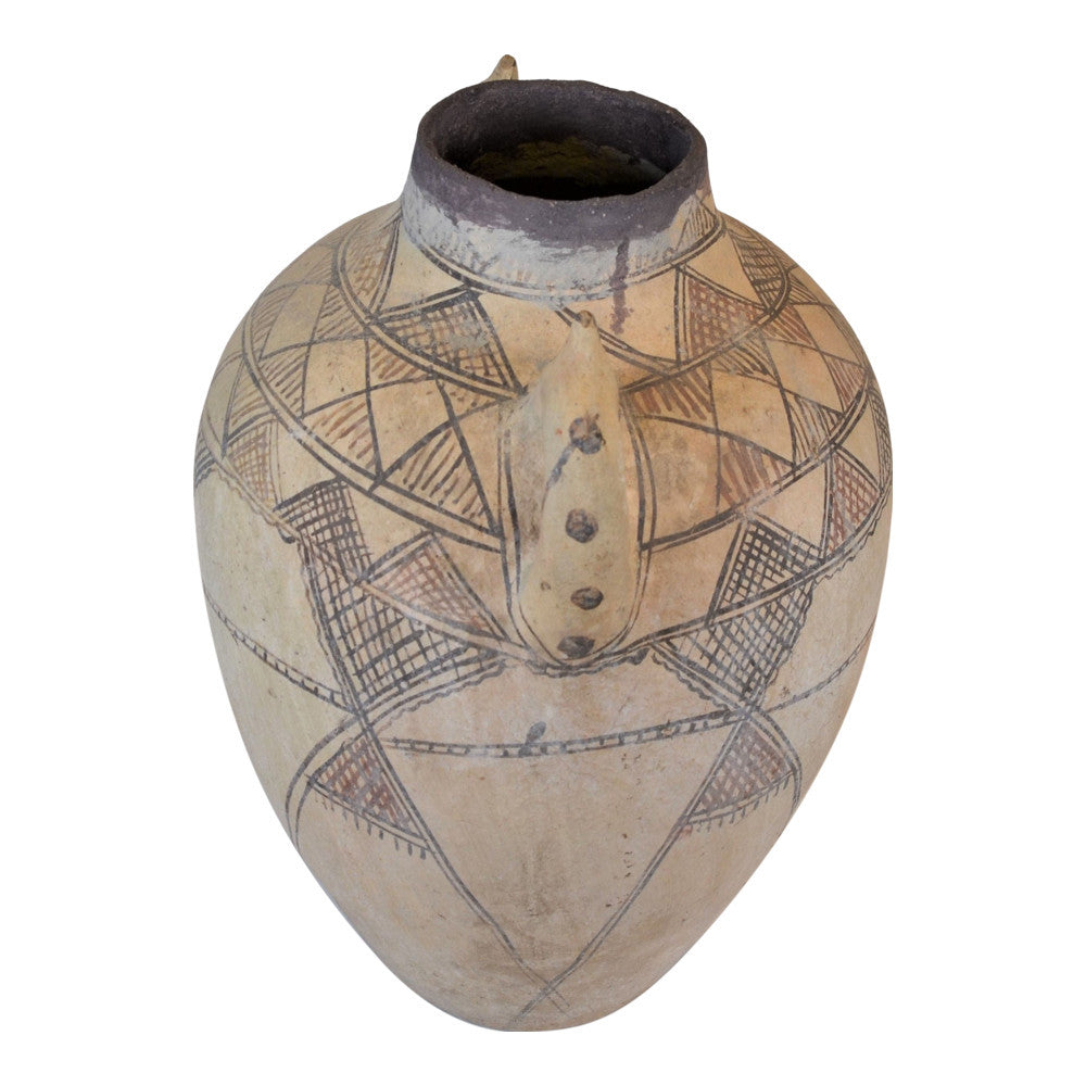 Moroccan Terracotta Earthen Ware Vase - Large - Berbere Imports