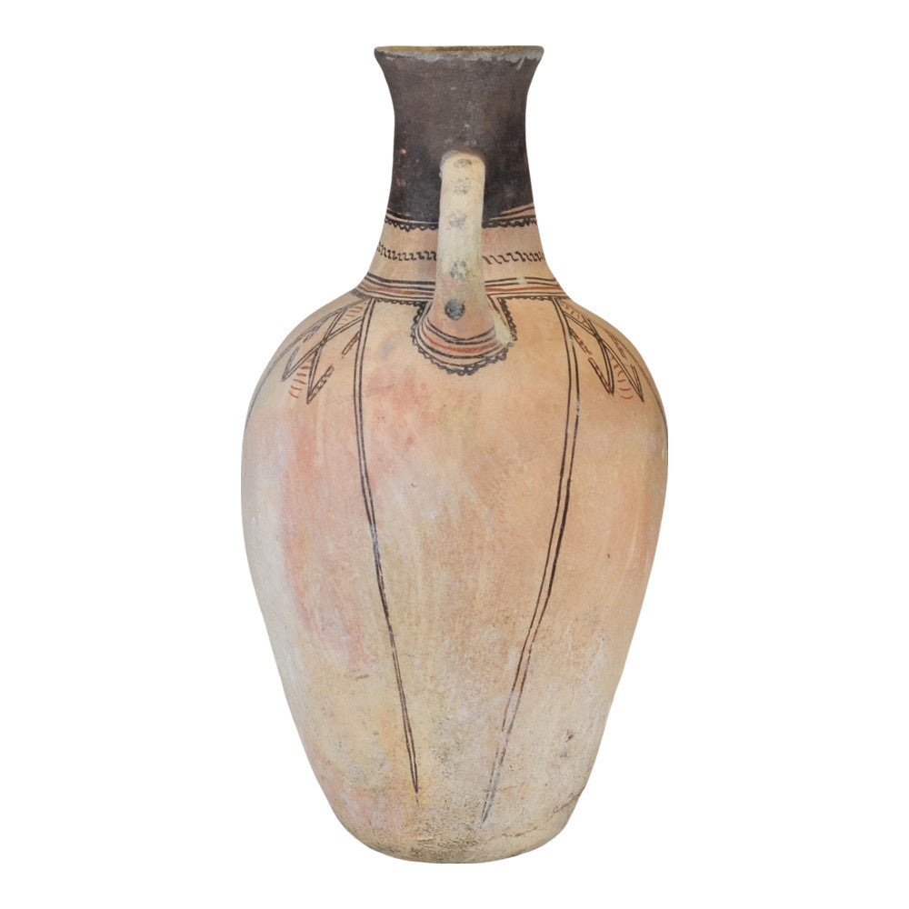 Moroccan Terracotta Earthen Ware Vase - Large - Berbere Imports