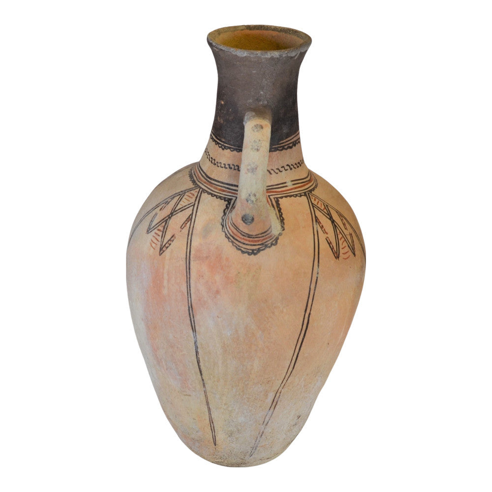 Moroccan Terracotta Earthen Ware Vase - Large - Berbere Imports