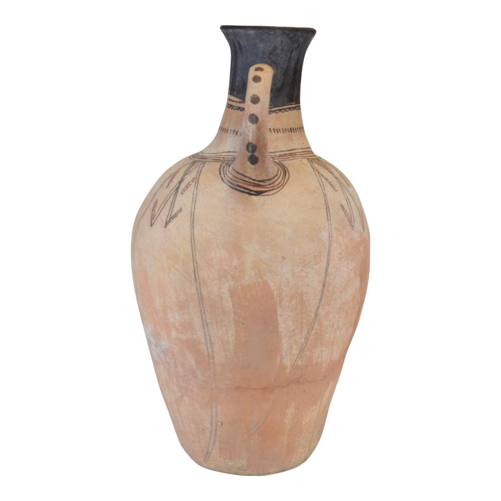 Moroccan Terracotta Earthen Ware Vase - Large - Berbere Imports