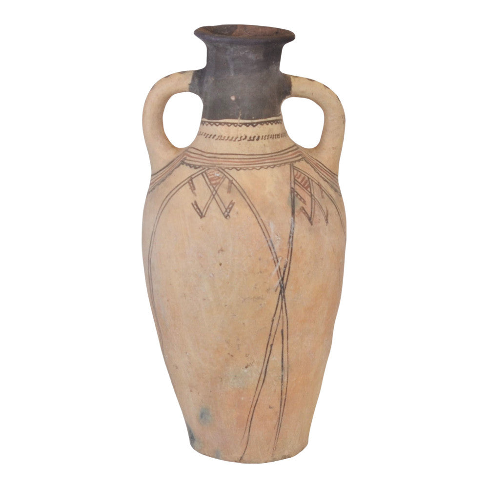 Moroccan Terracotta Earthen Ware Vase - Large - Berbere Imports