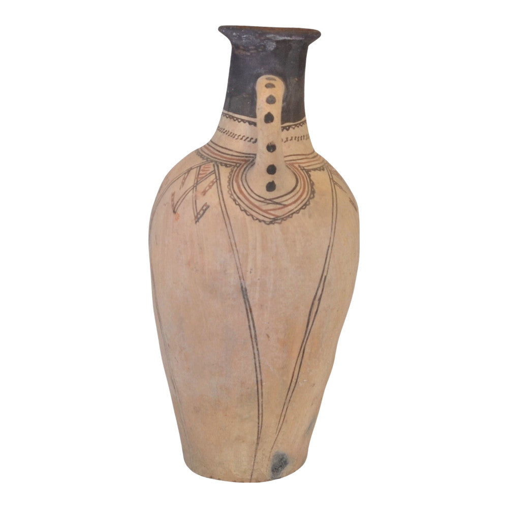 Moroccan Terracotta Earthen Ware Vase - Large - Berbere Imports