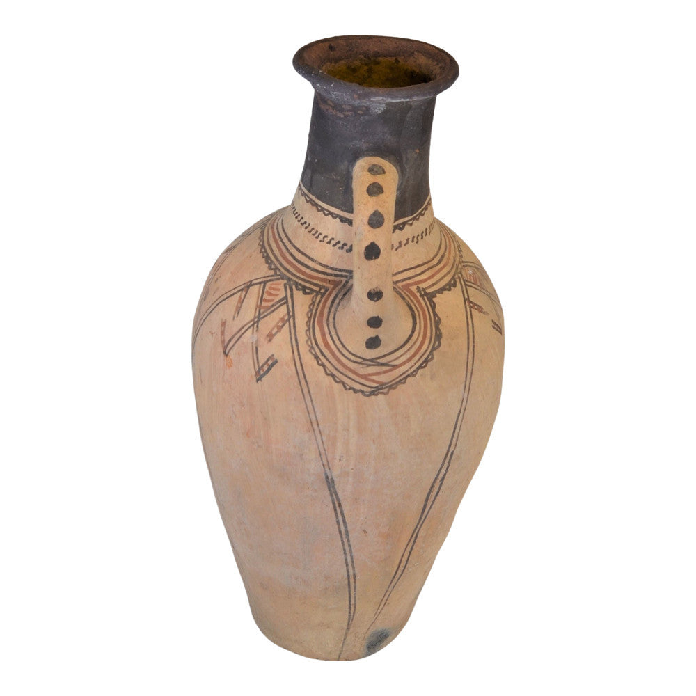 Moroccan Terracotta Earthen Ware Vase - Large - Berbere Imports