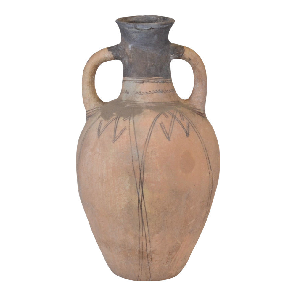 Moroccan Terracotta Earthen Ware Vase - Large - Berbere Imports