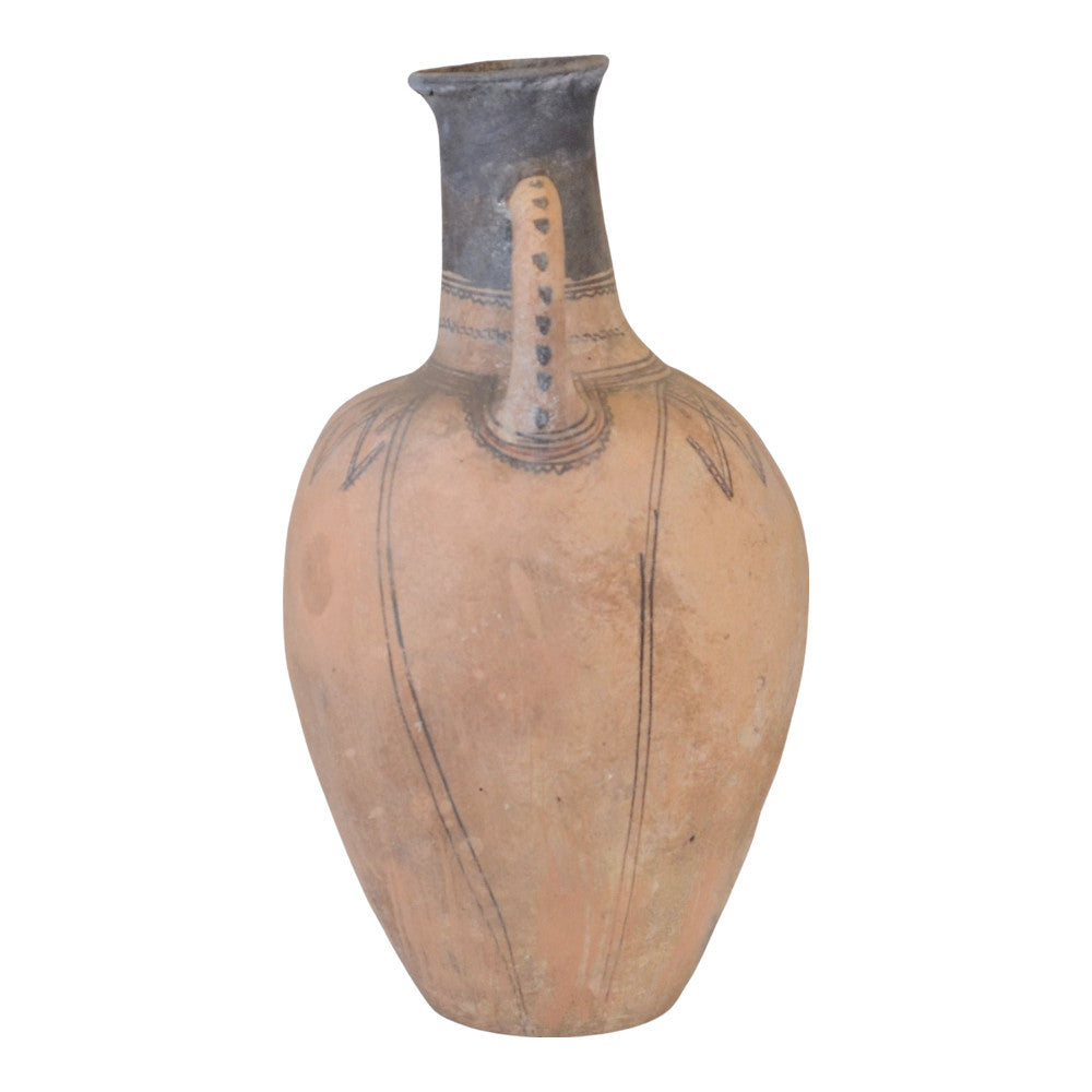 Moroccan Terracotta Earthen Ware Vase - Large - Berbere Imports