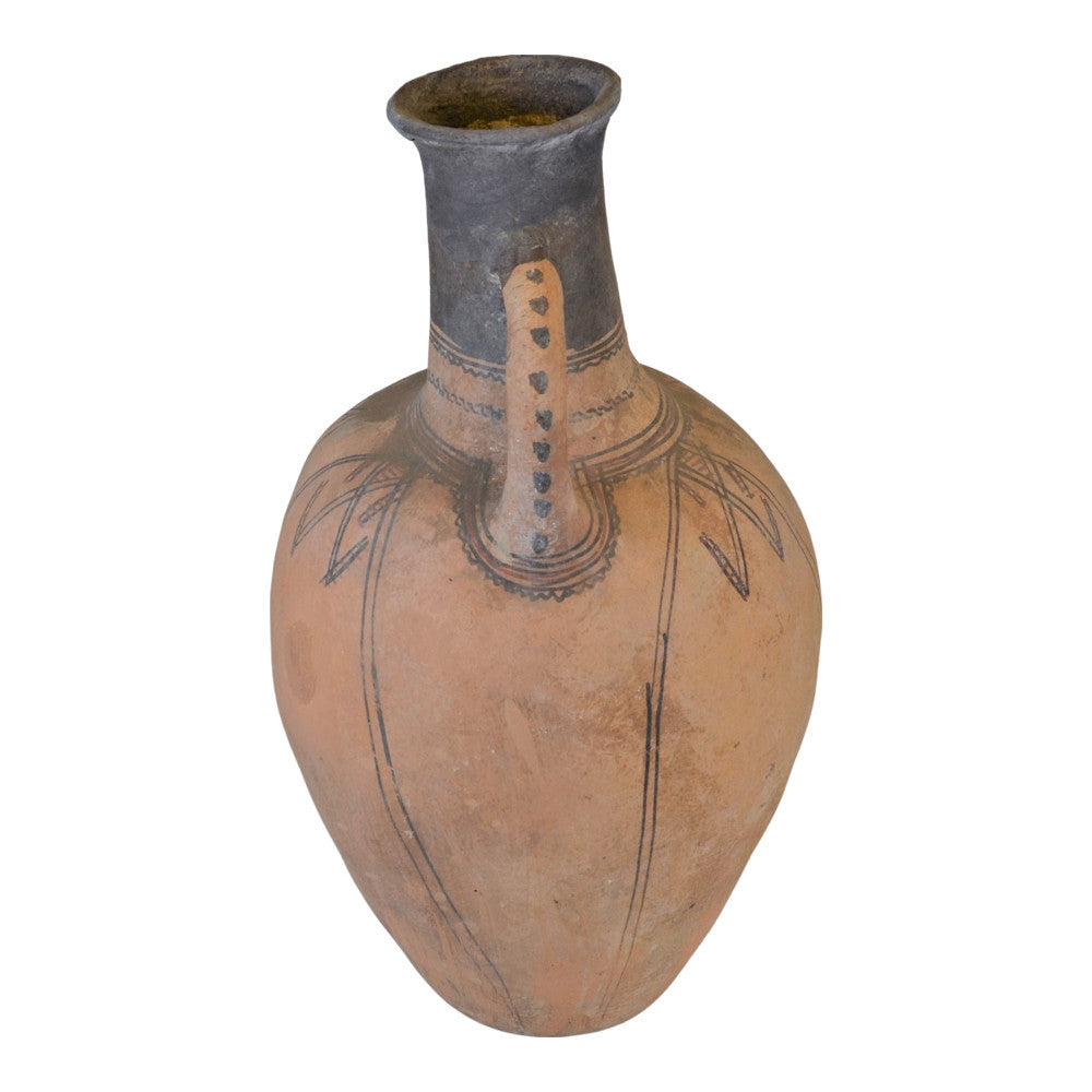 Moroccan Terracotta Earthen Ware Vase - Large - Berbere Imports