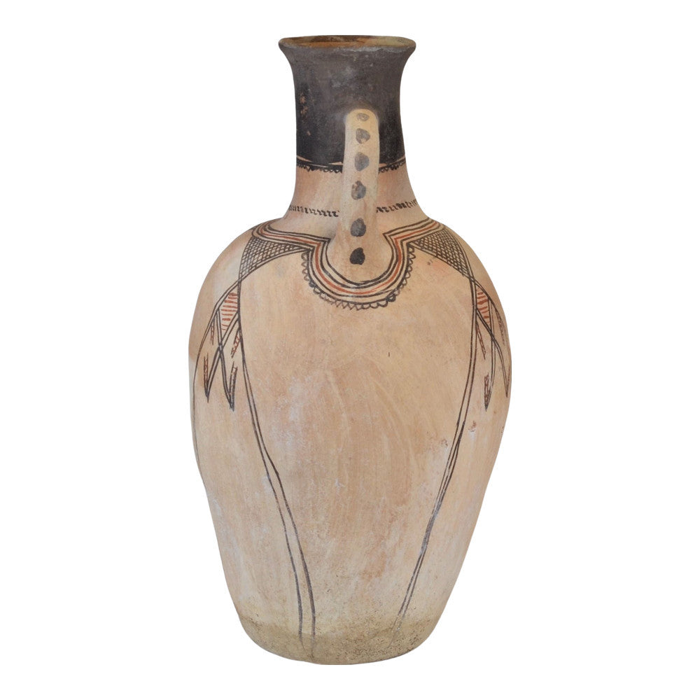 Moroccan Terracotta Earthen Ware Vase - Large - Berbere Imports