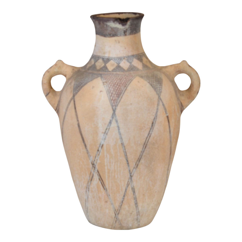 Moroccan Terracotta Earthen Ware Vase - Large - Berbere Imports