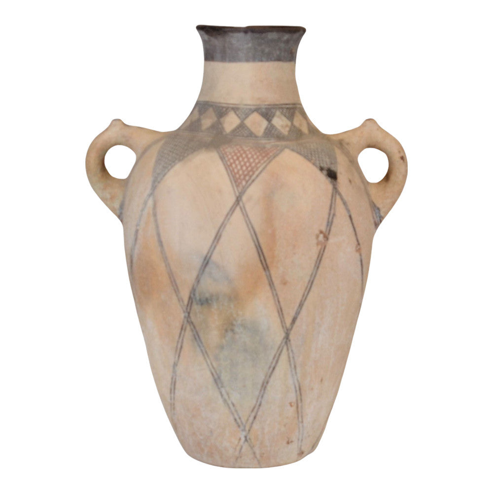 Moroccan Terracotta Earthen Ware Vase - Large - Berbere Imports