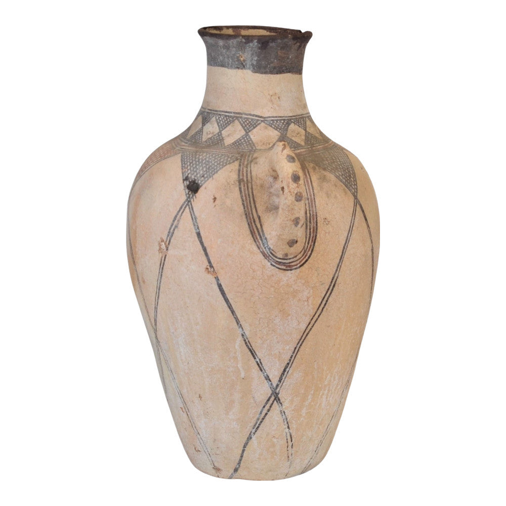 Moroccan Terracotta Earthen Ware Vase - Large - Berbere Imports