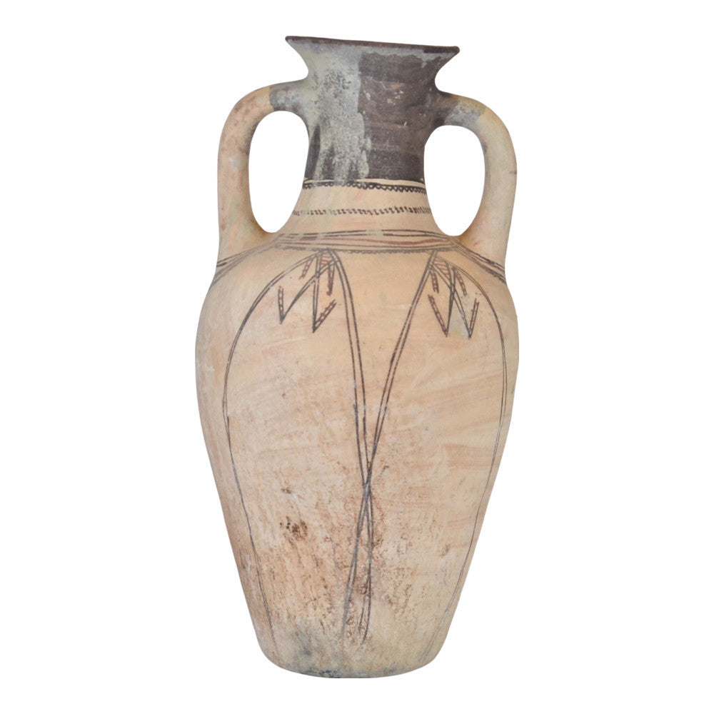 Moroccan Terracotta Earthen Ware Vase - Large - Berbere Imports