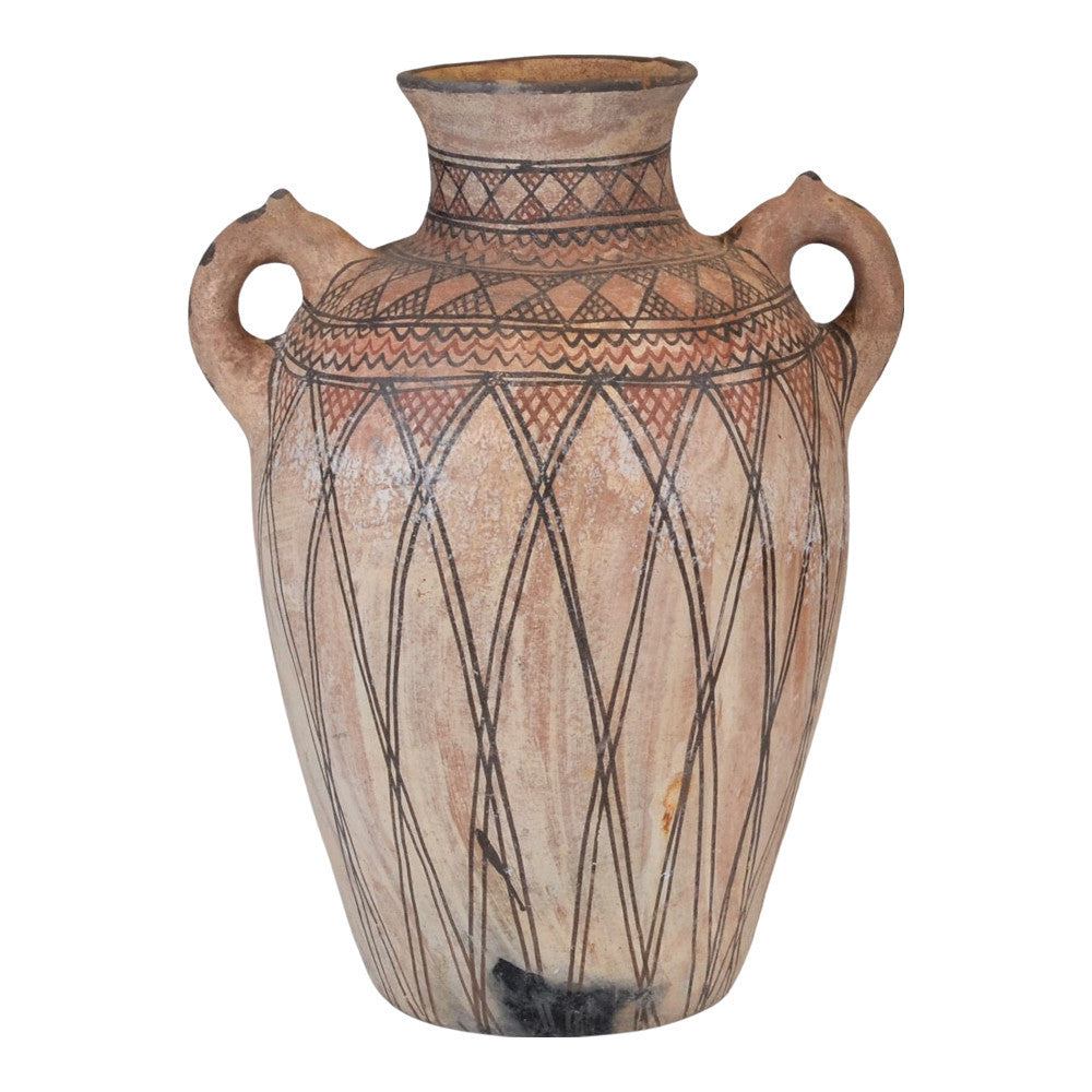 Moroccan Terracotta Earthen Ware Vase - Large - Berbere Imports