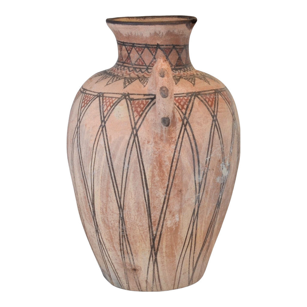 Moroccan Terracotta Earthen Ware Vase - Large - Berbere Imports