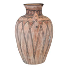 Moroccan Terracotta Earthen Ware Vase - Large - Berbere Imports