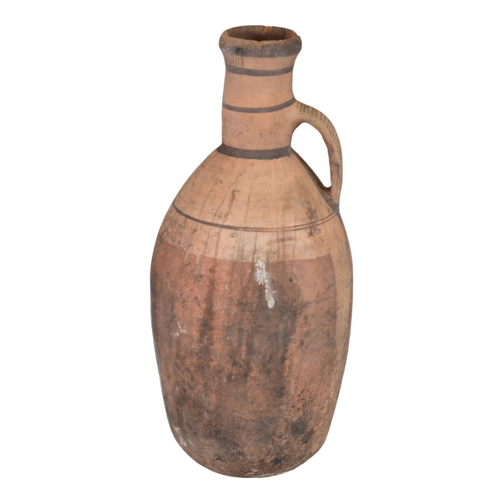 Antique Moroccan Terracotta Water Jar - Berbere Imports