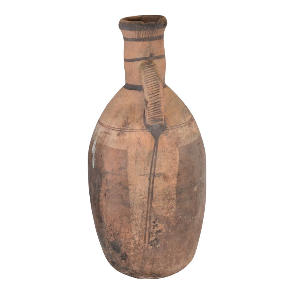 Antique Moroccan Terracotta Water Jar - Berbere Imports