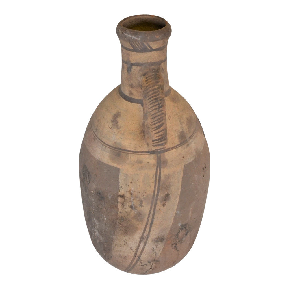 Antique Moroccan Terracotta Water Jar - Berbere Imports