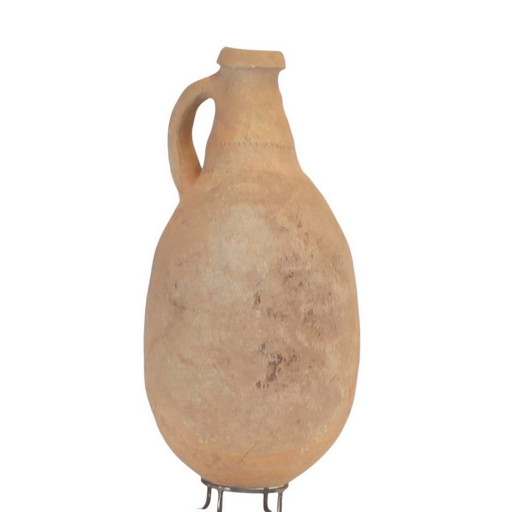 Antique Moroccan Terracotta Water Jar - Berbere Imports