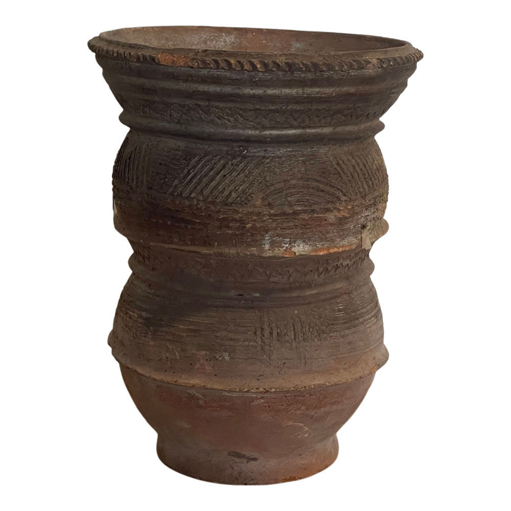 Antique African Clay Vase - Berbere Imports