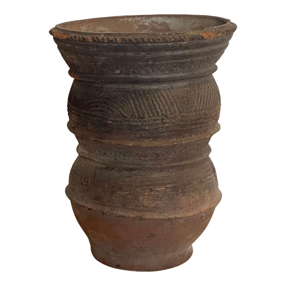 Antique African Clay Vase - Berbere Imports