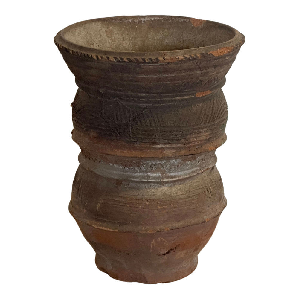 Antique African Clay Vase - Berbere Imports