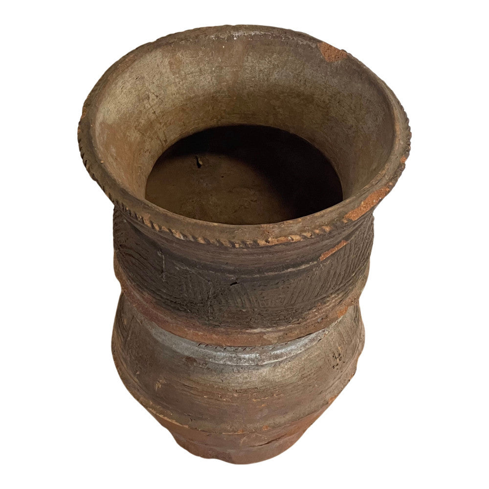 Antique African Clay Vase - Berbere Imports