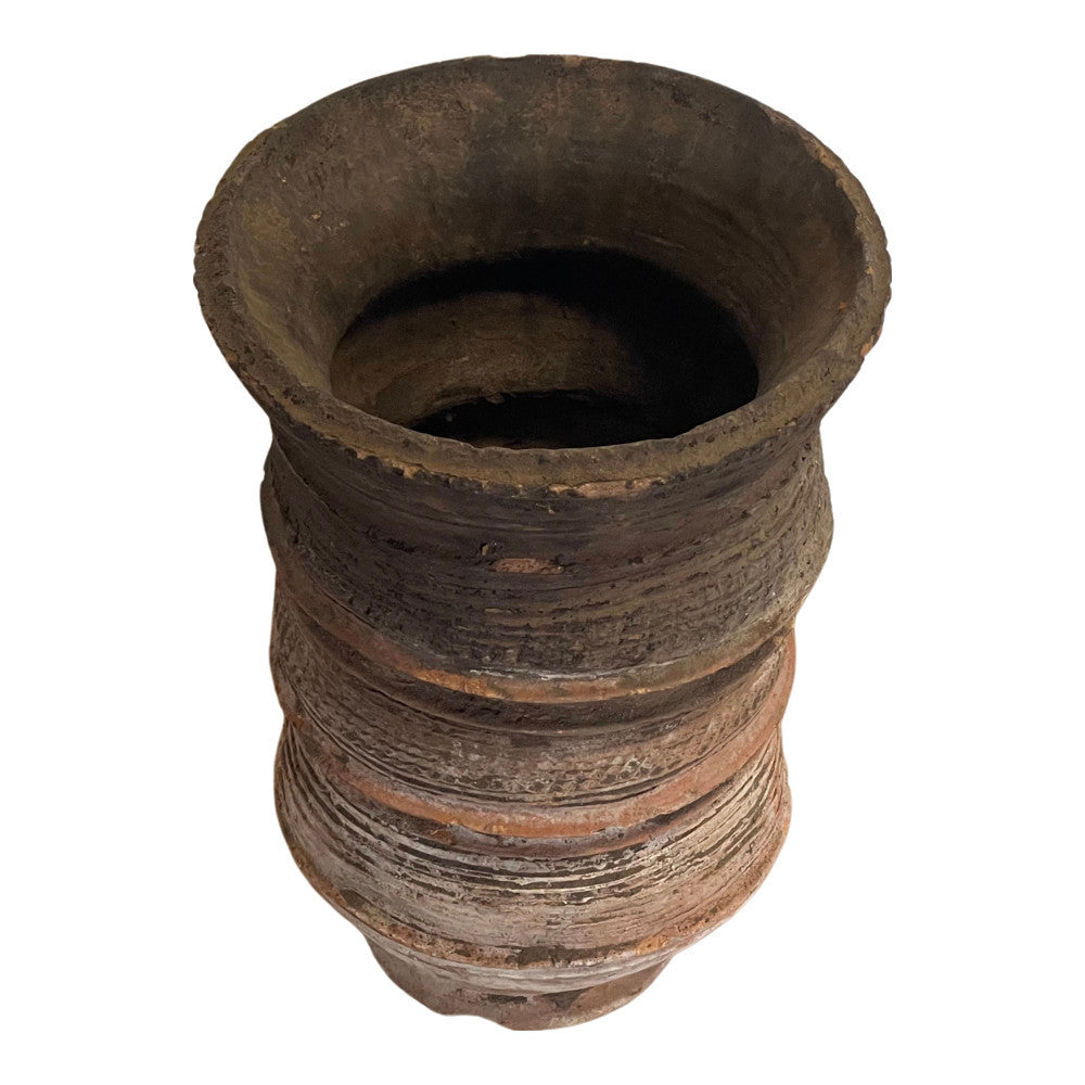 Antique African Clay Vase - Berbere Imports