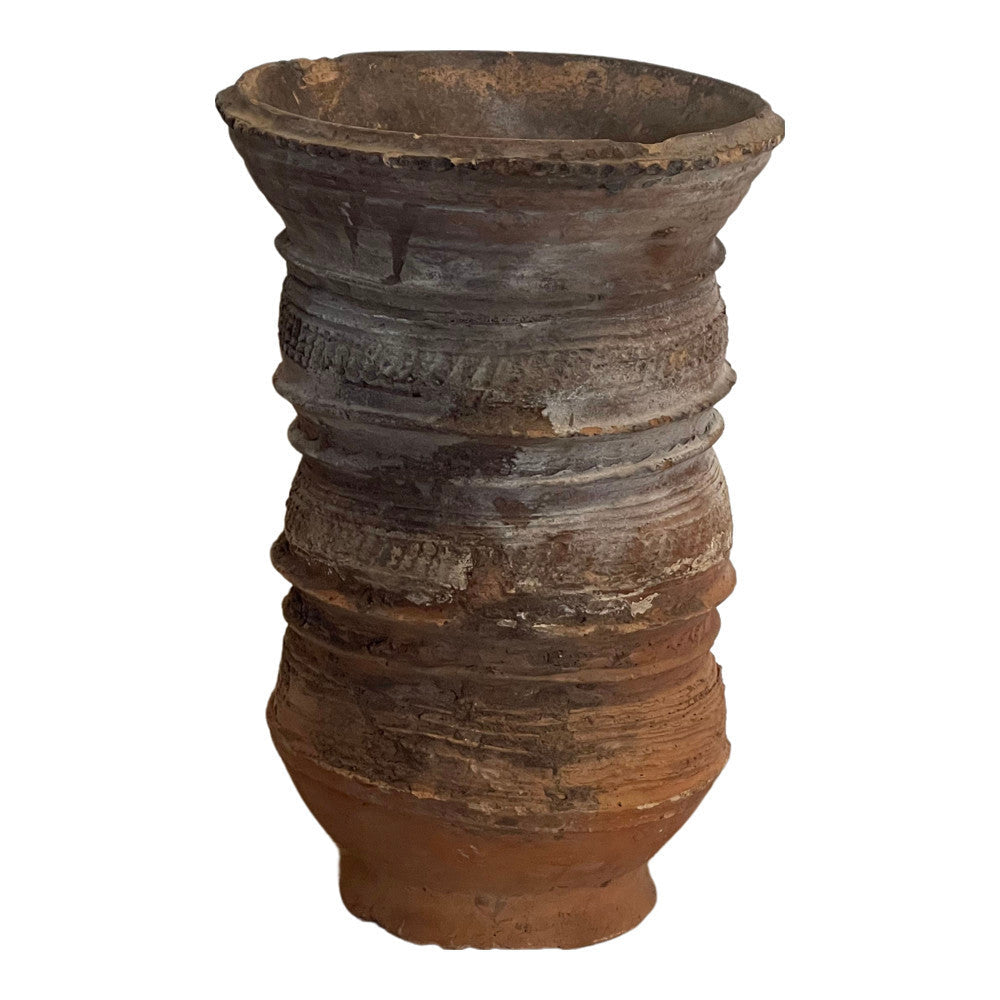 Antique African Clay Vase - Berbere Imports