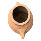 Vintage Moroccan Terracotta Tribal Jar With Handles - Berbere Imports