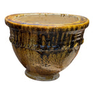 Tangier Yellow Glazed Planter - Small  - Berbere Imports