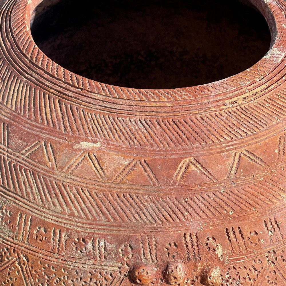 African Terracotta Jar - Berbere Imports