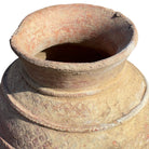 African Terracotta Jar With Iron Base - Berbere Imports