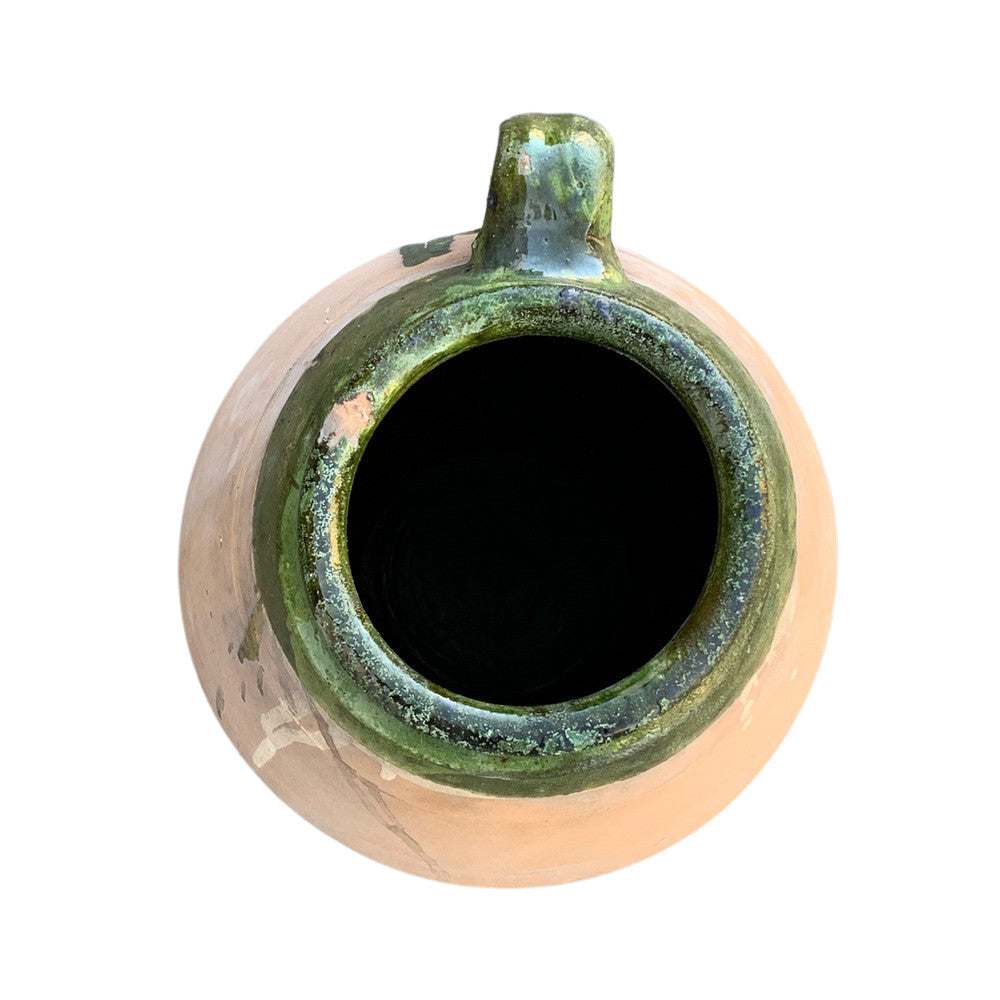 Vintage Turkish Terracotta Oil Jar - Berbere Imports