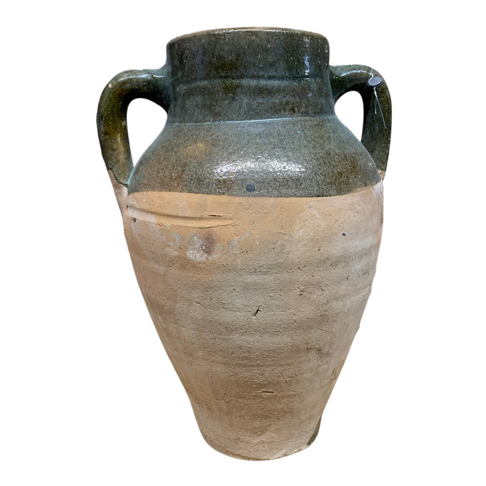 Vintage Turkish Terracotta Oil Jar - Berbere Imports