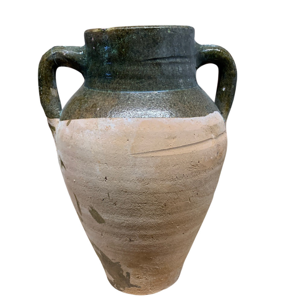 Vintage Turkish Terracotta Oil Jar - Berbere Imports