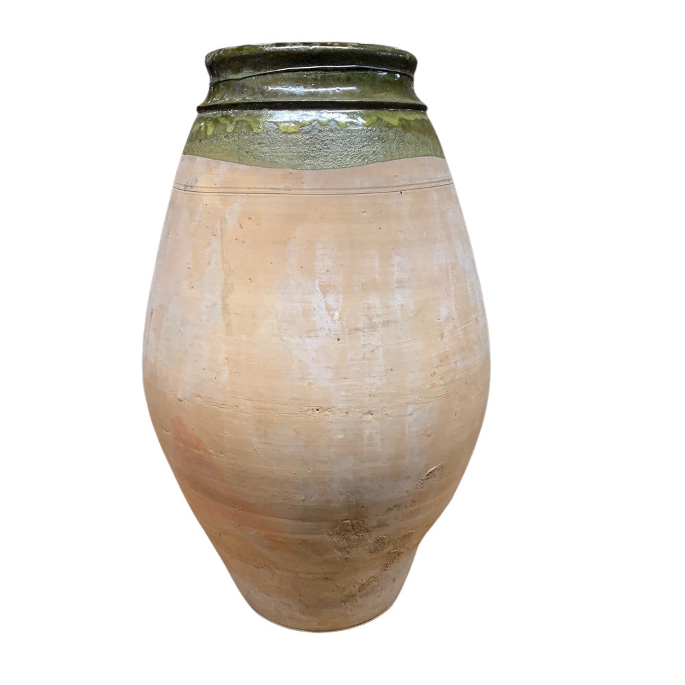 Vintage Turkish Terracotta Oil Jar - Berbere Imports