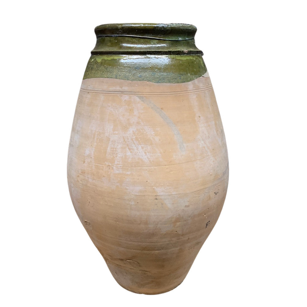 Vintage Turkish Terracotta Oil Jar - Berbere Imports