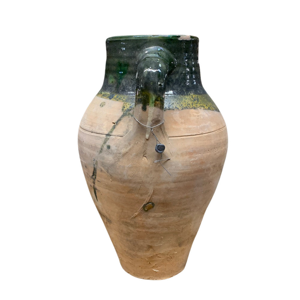 Vintage Turkish Terracotta Oil Jar - Berbere Imports