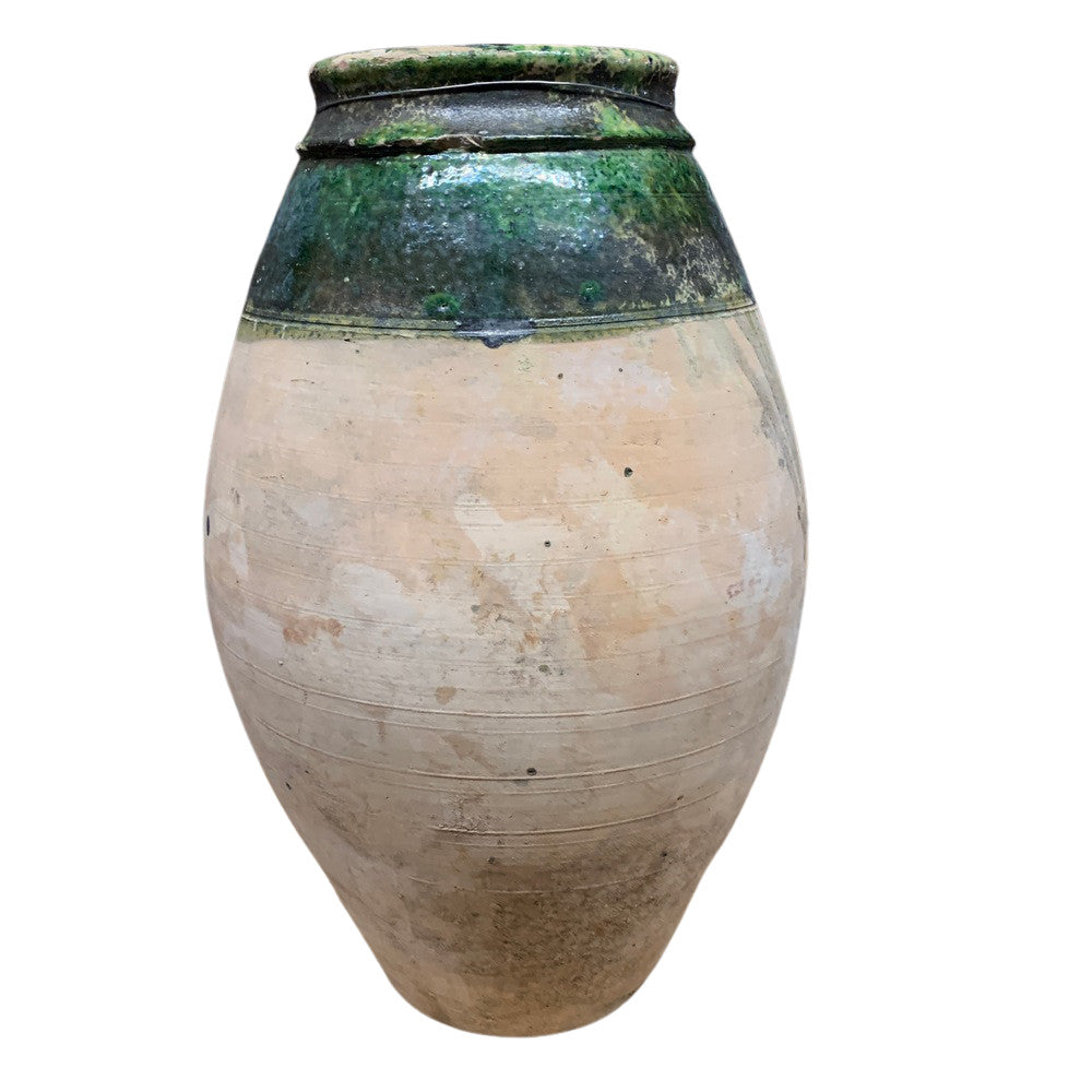 Vintage Turkish Terracotta Oil Jar - Berbere Imports