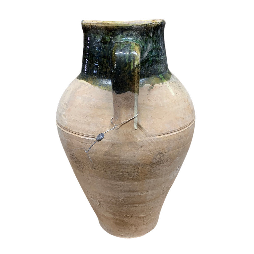 Vintage Turkish Terracotta Oil Jar - Berbere Imports