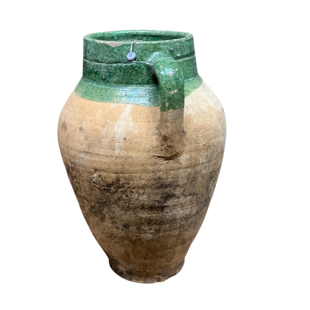 Vintage Turkish Terracotta Oil Jar - Berbere Imports