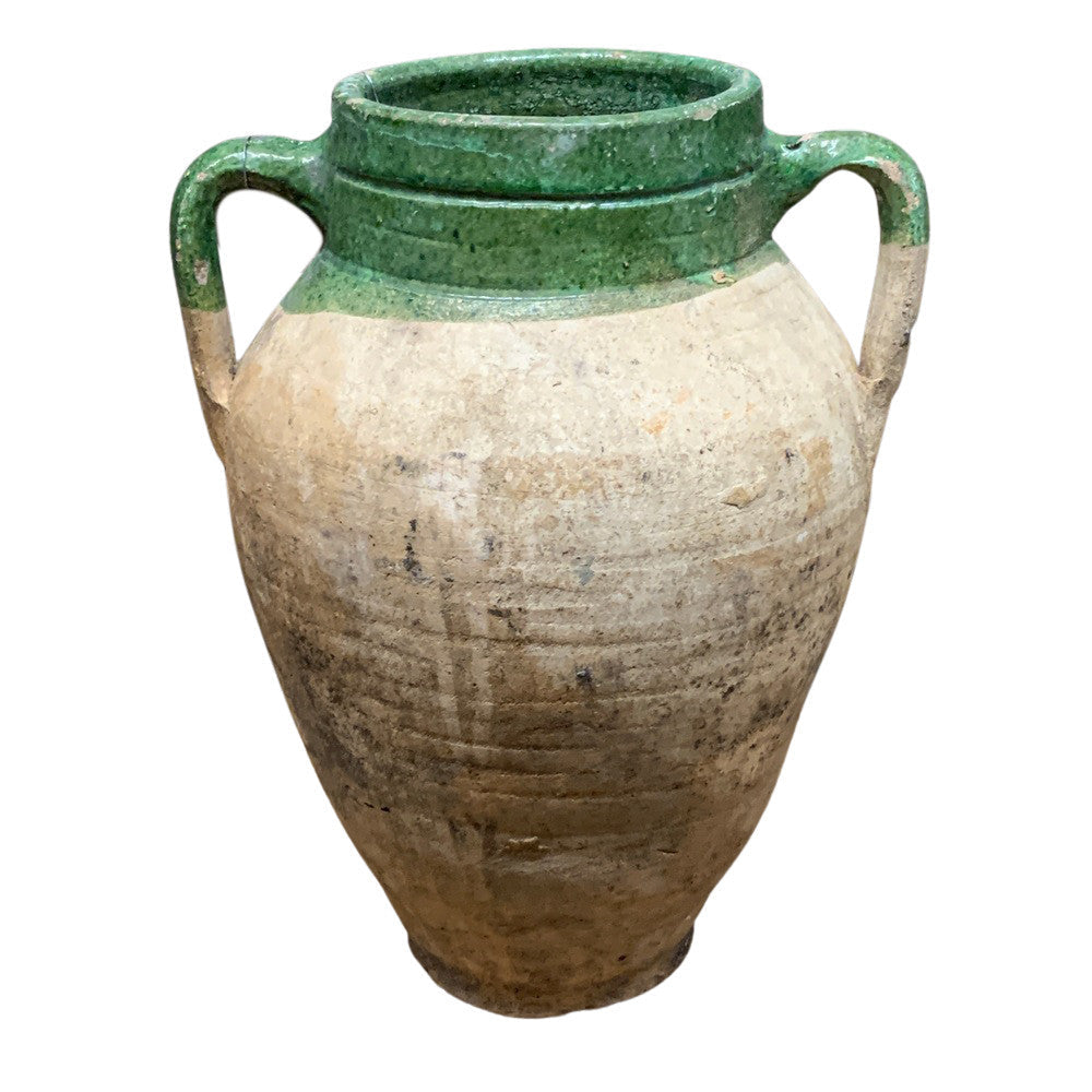 Vintage Turkish Terracotta Oil Jar - Berbere Imports