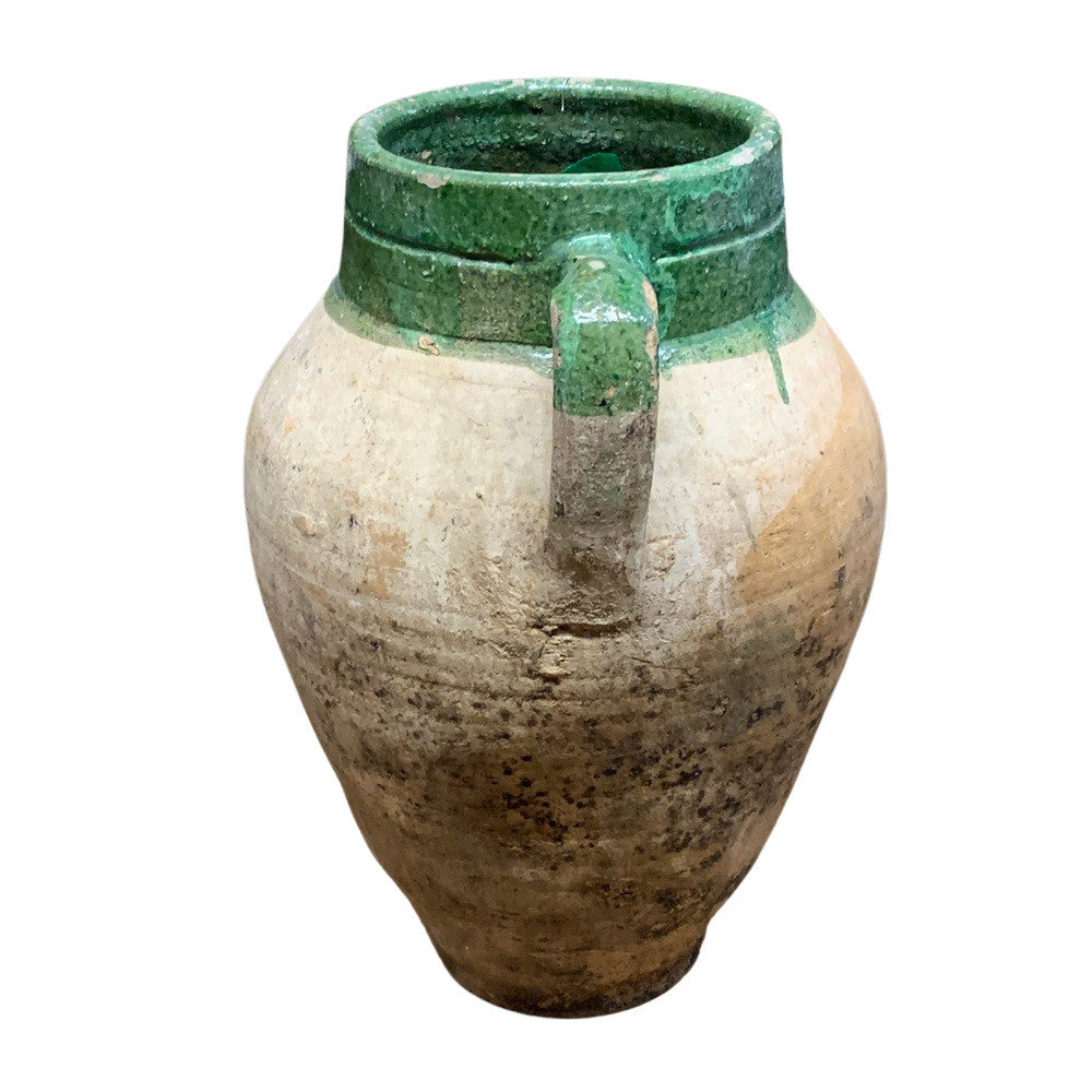 Vintage Turkish Terracotta Oil Jar - Berbere Imports