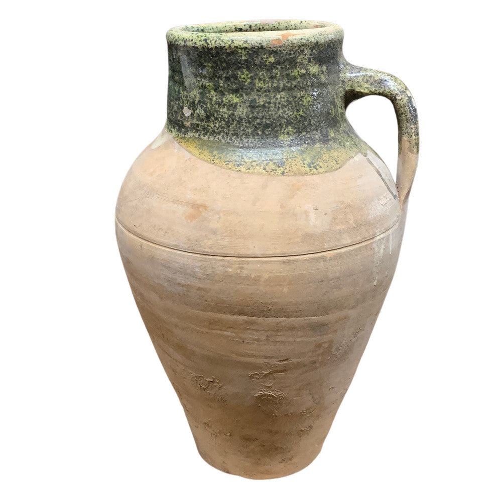 Vintage Turkish Terracotta Oil Jar - Berbere Imports