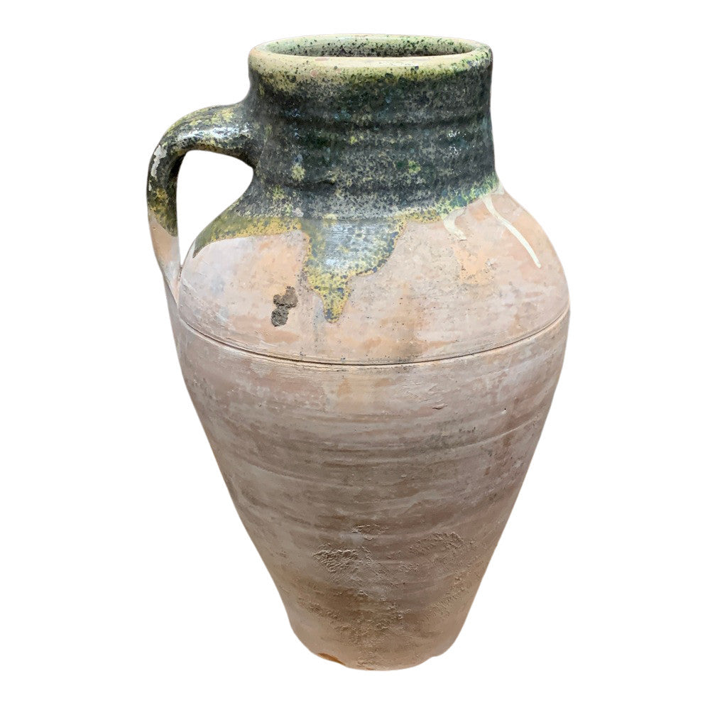 Vintage Turkish Terracotta Oil Jar - Berbere Imports